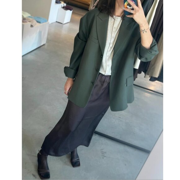 Tibi Slip Skirt in Black, size XL - Picture 10 of 10